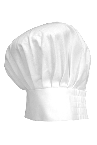 CAPPELLO CHEF CLASSICO: cappello da cuoco classico modello alto per cucina e pasticceria...